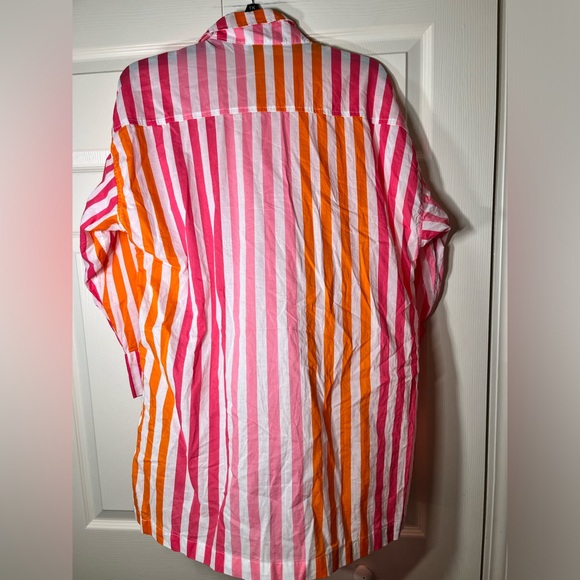 Beach Riot Alexa Top Size Small / Medium Sunset Stripes Coverup Beach Vacation - Picture 7 of 9